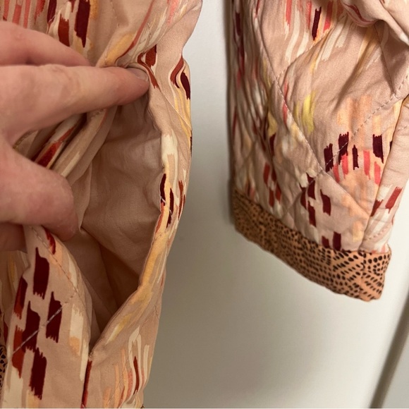 Knox Rose Aztec & Animal Print Patterned Quilted Jacket Size XL Grannycore - Picture 6 of 10